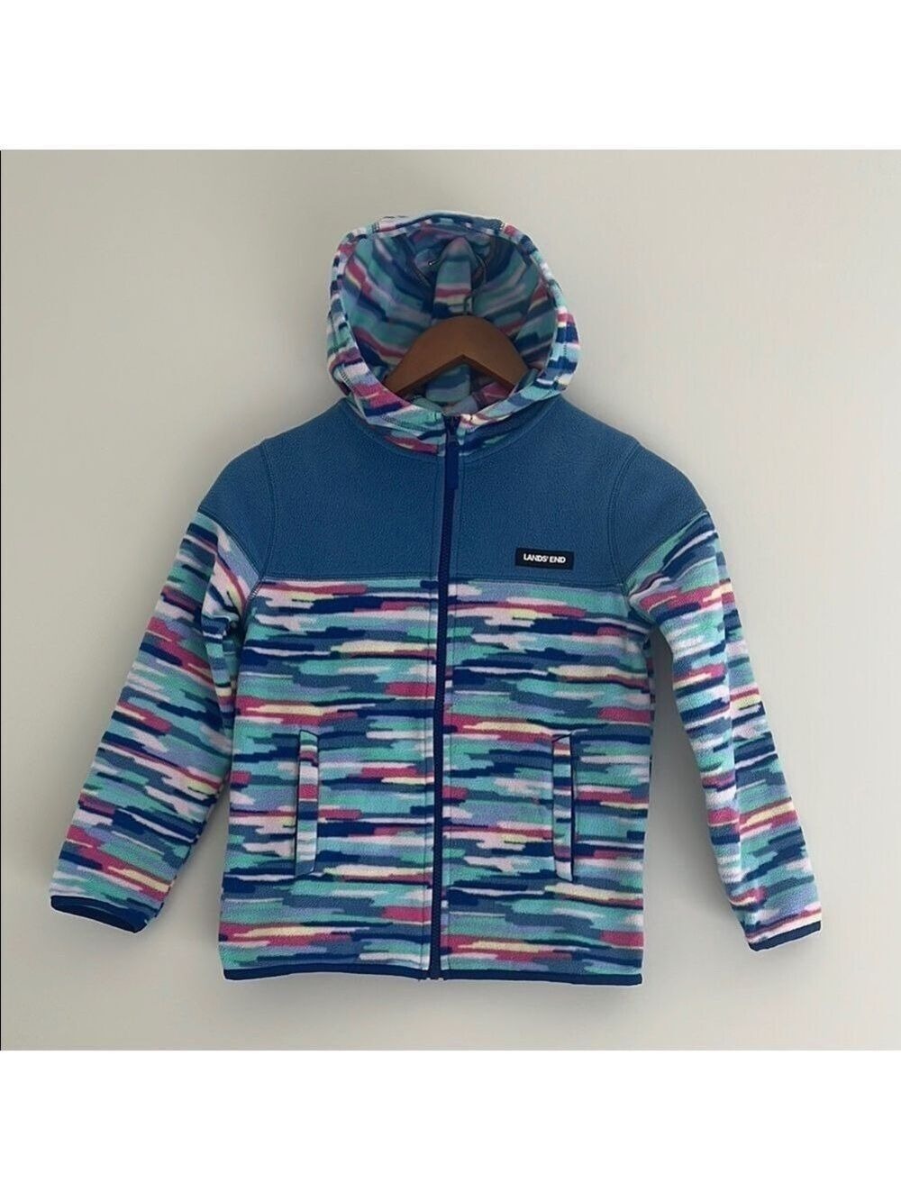 Land’s End Kids Fleece Full Zip Jacket with Hood